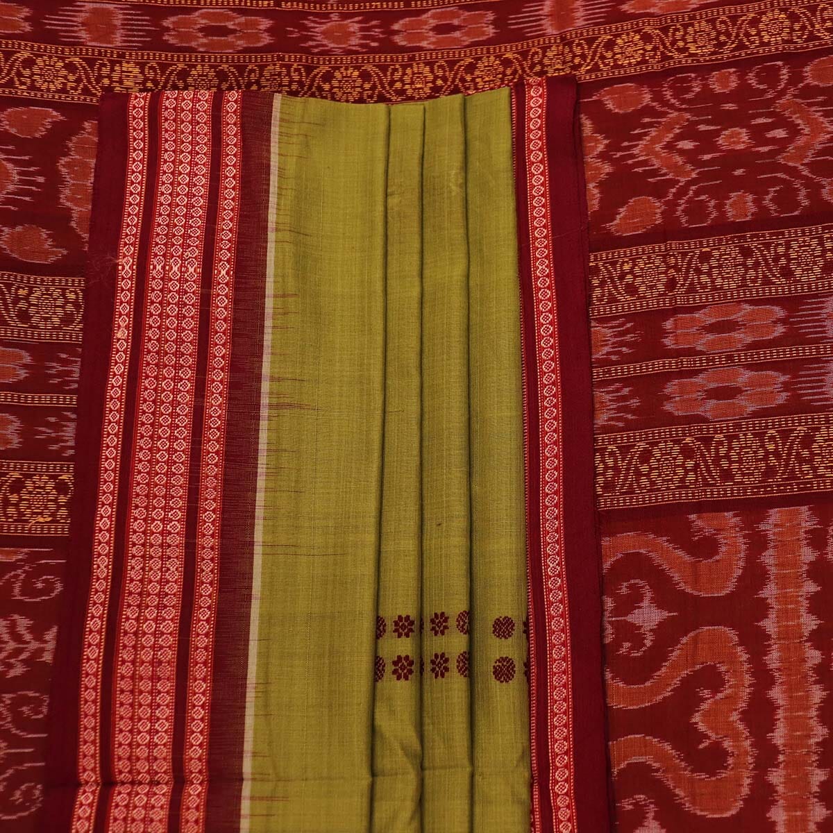 Handloom Bomkai Cotton Ikat Saree Handloom Saree_Cotton Priyadarshini Handloom
