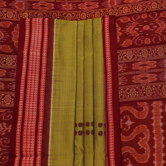 Handloom Bomkai Cotton Ikat Saree Handloom Saree_Cotton Priyadarshini Handloom
