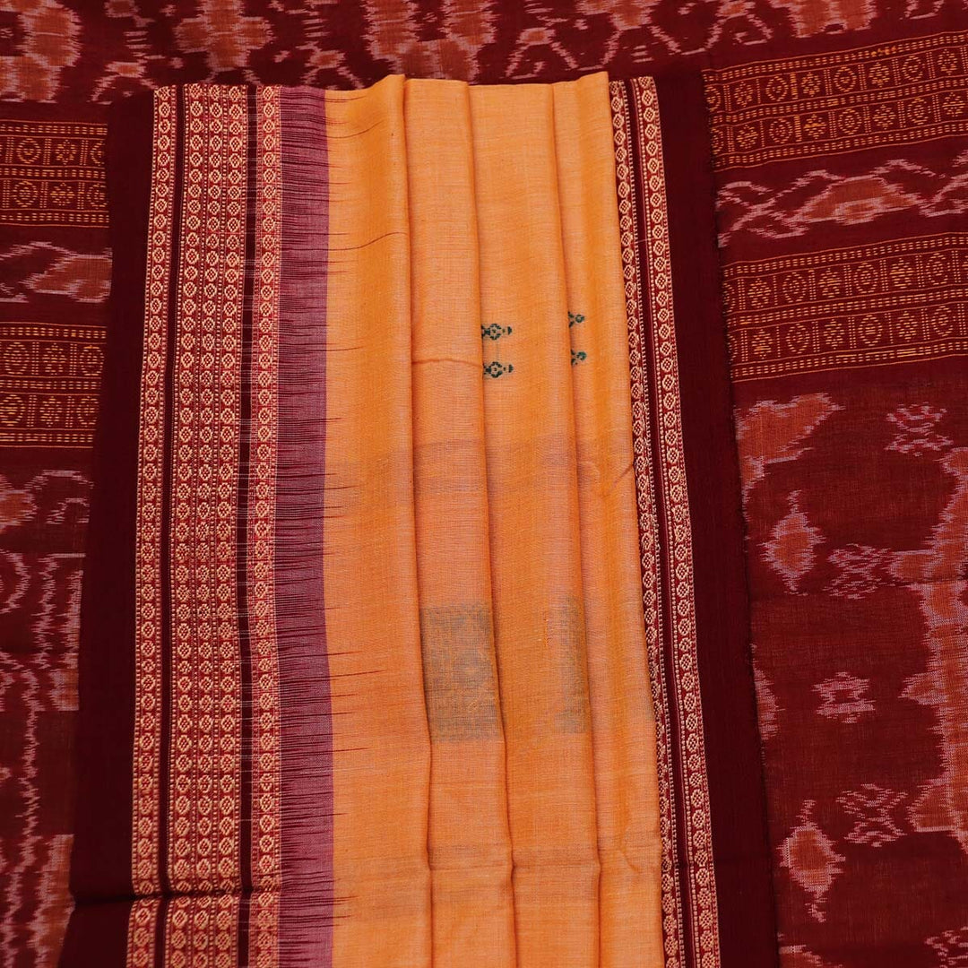 Handloom Bomkai Cotton Ikat Saree Handloom Saree_Cotton Priyadarshini Handloom