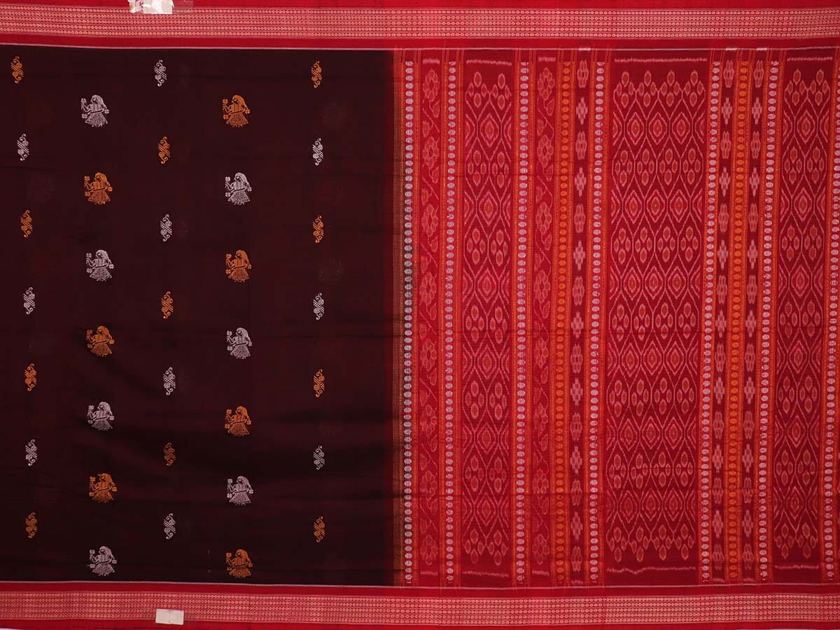 Handloom Bomkai Cotton Ikat Saree Handloom Saree_Cotton Priyadarshini Handloom