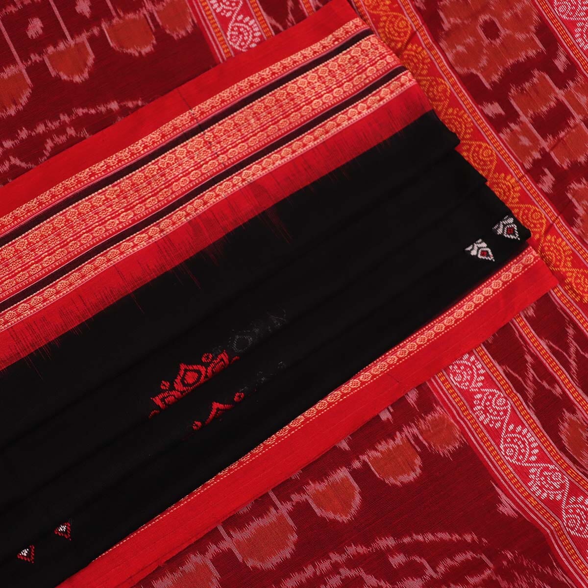 Handloom Bomkai Cotton Ikat Saree Handloom Saree_Cotton Priyadarshini Handloom