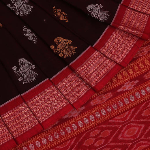 ହ୍ୟାଣ୍ଡଲୁମ୍ ବମ୍କାଇ କଟନ୍ ଇକାଟ ସାରି |