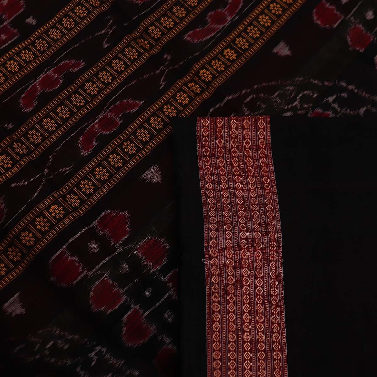 Handloom Bomkai Cotton Ikat Saree Handloom Saree_Cotton Priyadarshini Handloom