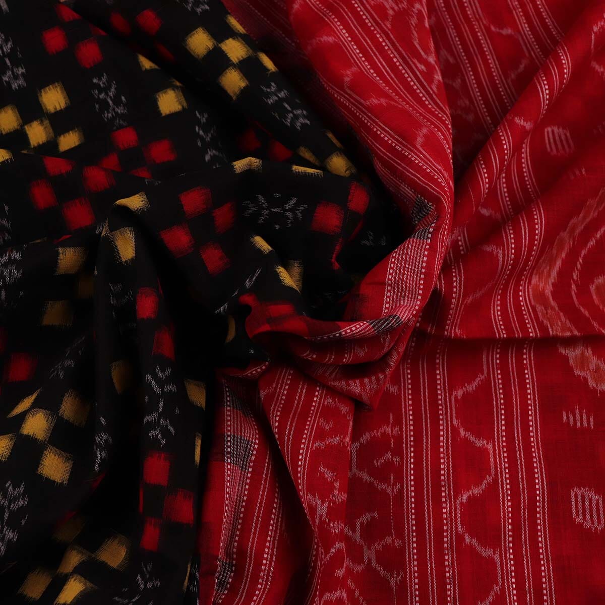 Handloom Sambalpuri Cotton Ikkat Saree Handloom Saree_Sambalpuri Cotton Priyadarshini Handloom