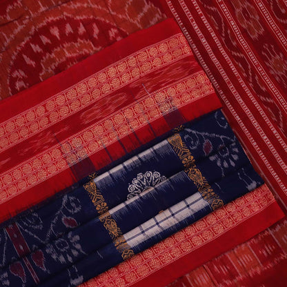 Handloom Sambalpuri Cotton Ikkat Saree Handloom Saree_Sambalpuri Cotton Priyadarshini Handloom
