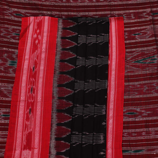 Handloom Sambalpuri Cotton Ikkat Saree Handloom Saree_Sambalpuri Cotton Priyadarshini Handloom