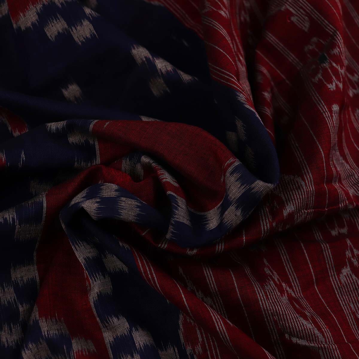 Handloom Sambalpuri Cotton Ikkat Saree Handloom Saree_Sambalpuri Cotton Priyadarshini Handloom