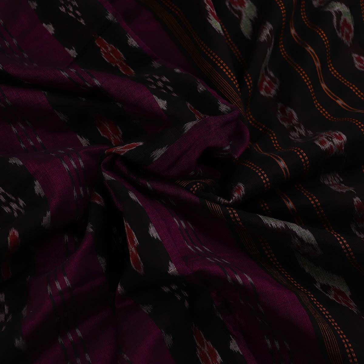 Handloom Sambalpuri Cotton Ikkat Saree Handloom Saree_Sambalpuri Cotton Priyadarshini Handloom
