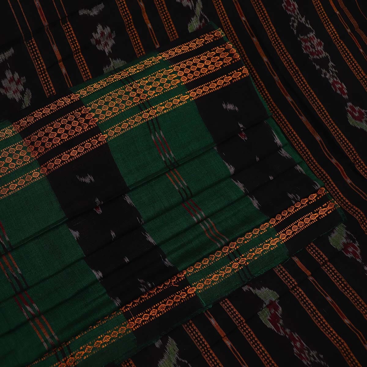 Handloom Sambalpuri Cotton Ikkat Saree Handloom Saree_Sambalpuri Cotton Priyadarshini Handloom