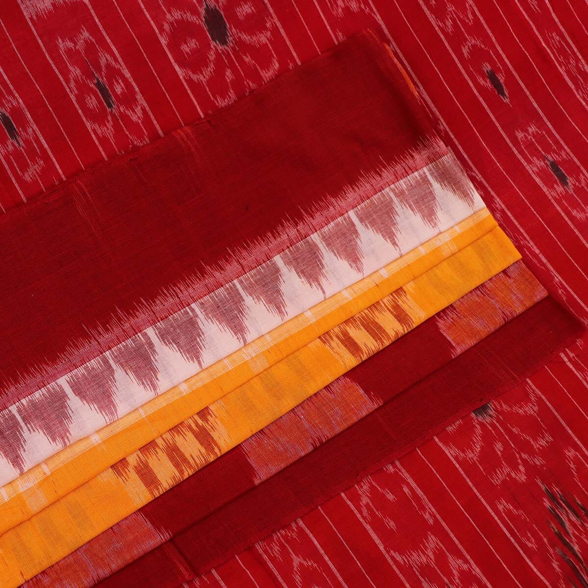 Handloom Sambalpuri Cotton Ikkat Saree Handloom Saree_Sambalpuri Cotton Priyadarshini Handloom