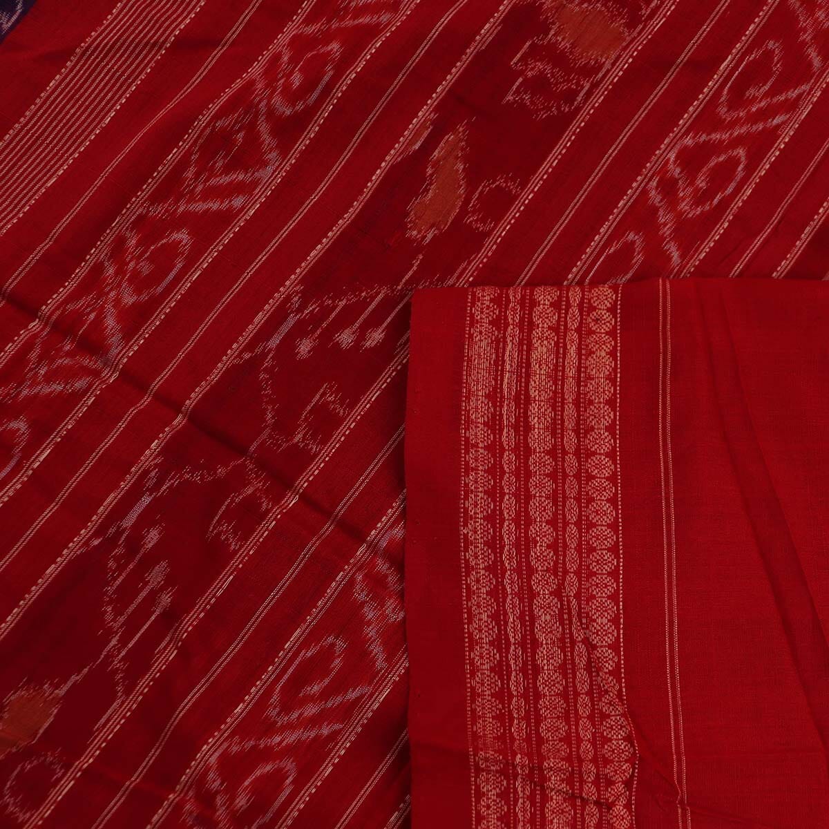 Handloom Sambalpuri Cotton Ikkat Saree Handloom Saree_Sambalpuri Cotton Priyadarshini Handloom