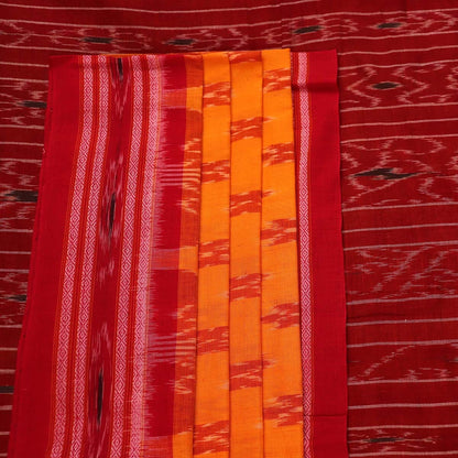 Handloom Sambalpuri Cotton Ikkat Saree Handloom Saree_Sambalpuri Cotton Priyadarshini Handloom