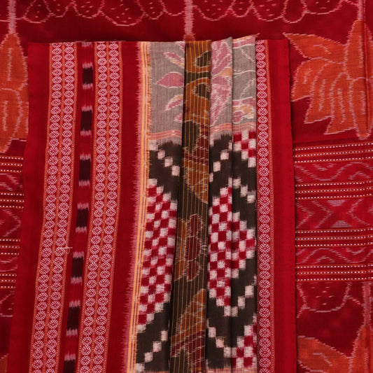 Handloom Sambalpuri Cotton Ikkat Saree Handloom Saree_Sambalpuri Cotton Priyadarshini Handloom