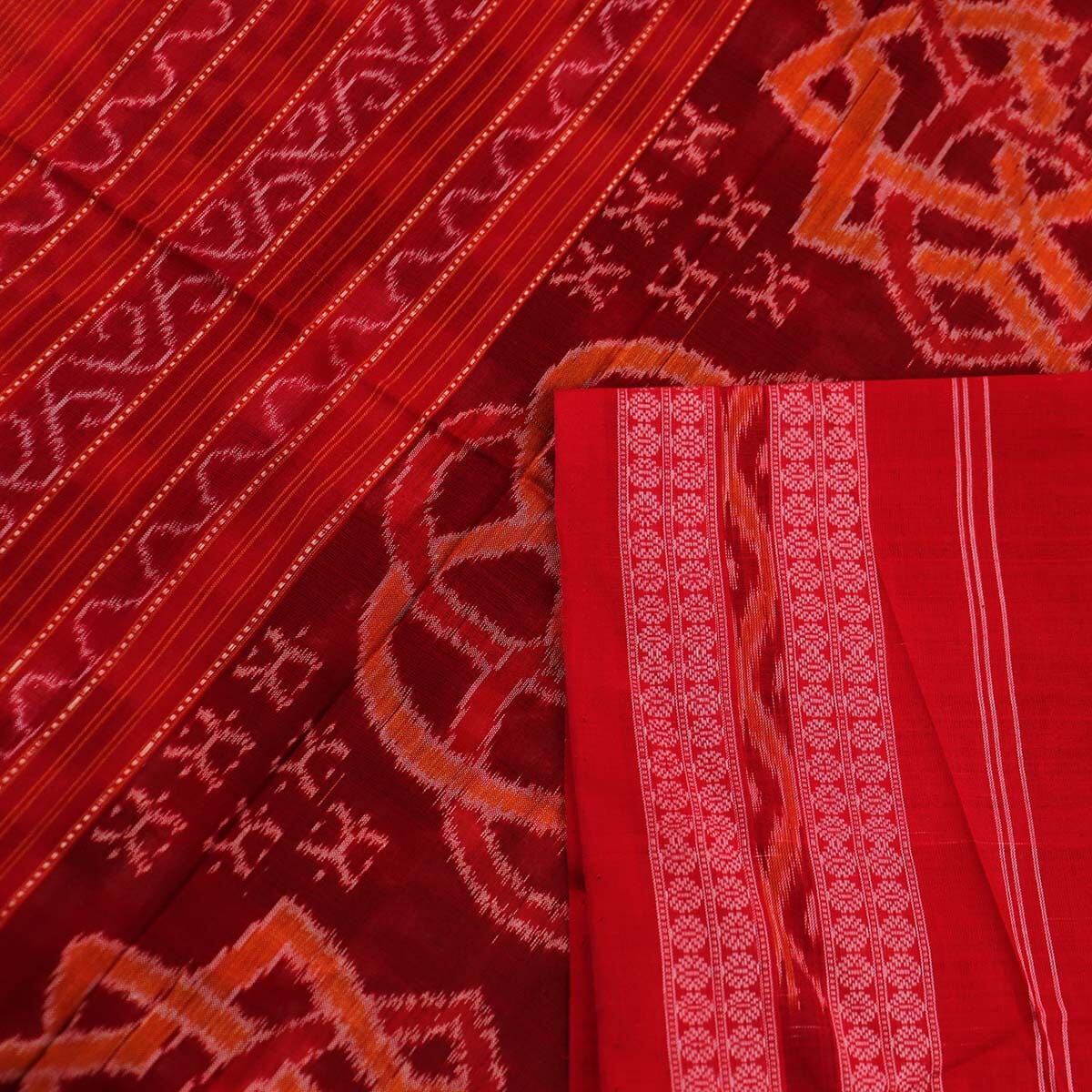 Handloom Sambalpuri Cotton Ikkat Saree Handloom Saree_Sambalpuri Cotton Priyadarshini Handloom