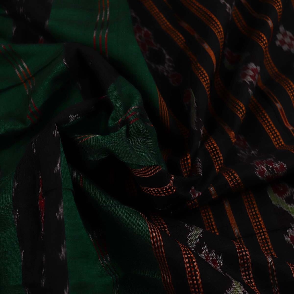 Handloom Sambalpuri Cotton Ikkat Saree Handloom Saree_Sambalpuri Cotton Priyadarshini Handloom
