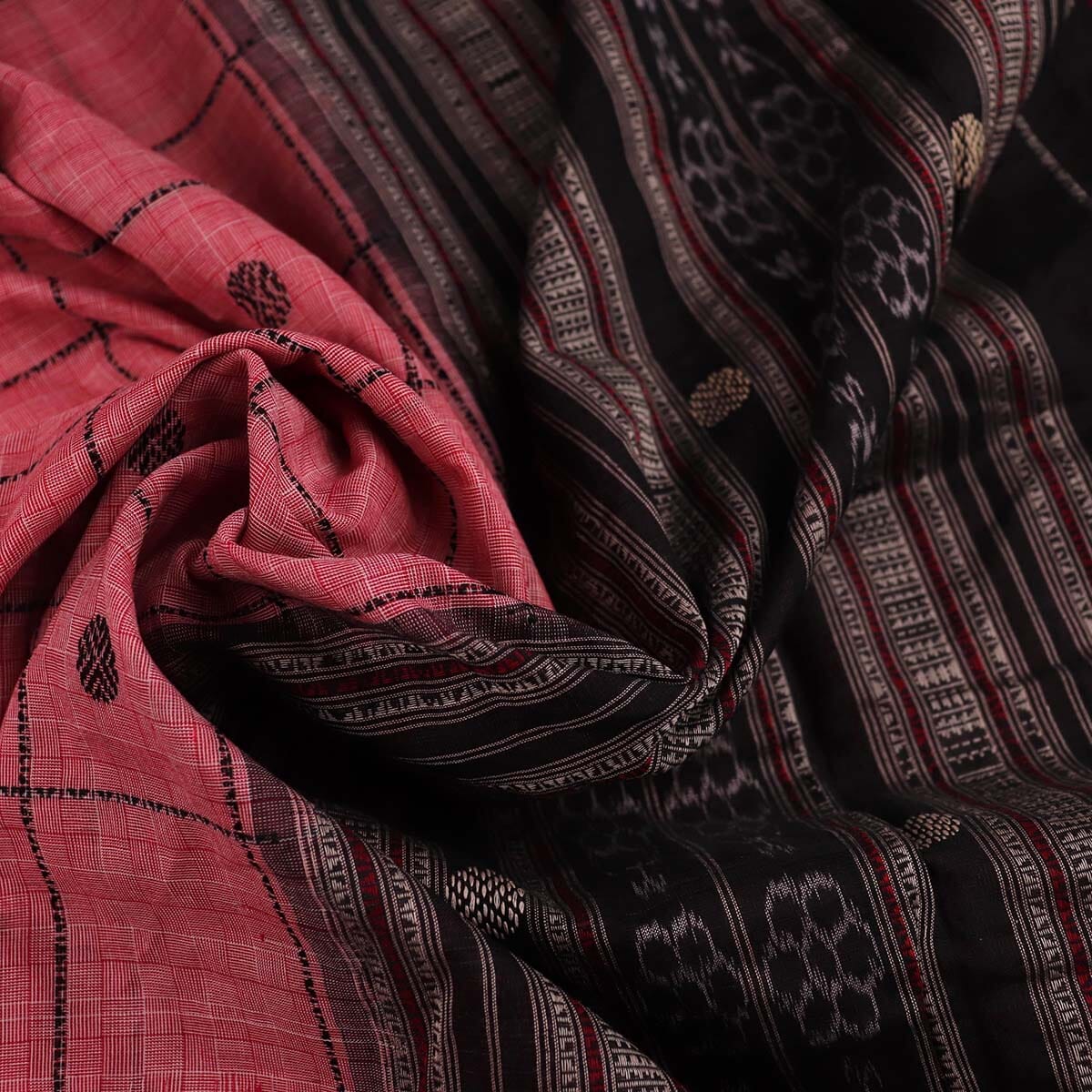 Handloom Sambalpuri Cotton Ikkat Saree Handloom Saree_Sambalpuri Cotton Priyadarshini Handloom