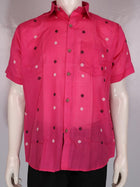 Handwoven Cotton Shirt Handloom Shirt & Kurta_Men Priyadarshini Handloom 