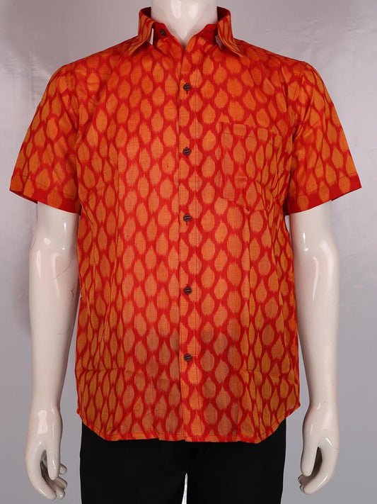 Handwoven Cotton Shirt Handloom Shirt & Kurta_Men Priyadarshini Handloom 