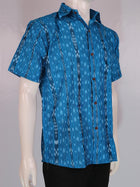 Handwoven Cotton Shirt Handloom Shirt & Kurta_Men Priyadarshini Handloom 