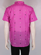 Handwoven Cotton Shirt Handloom Shirt & Kurta_Men Priyadarshini Handloom 