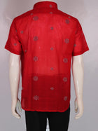 Handwoven Cotton Shirt Handloom Shirt & Kurta_Men Priyadarshini Handloom 
