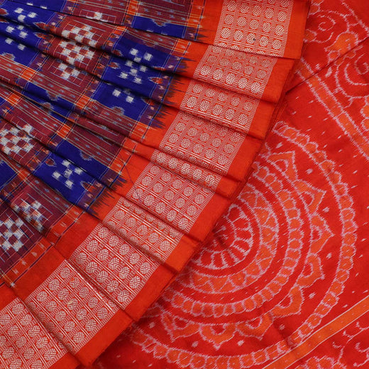 ସମ୍ବଲପୁରୀ ହ୍ୟାଣ୍ଡଲୁମ୍ ରେଶମ ସାରୀ - ଏଲିଗାଣ୍ଟ ପାସାପାଲୀ |