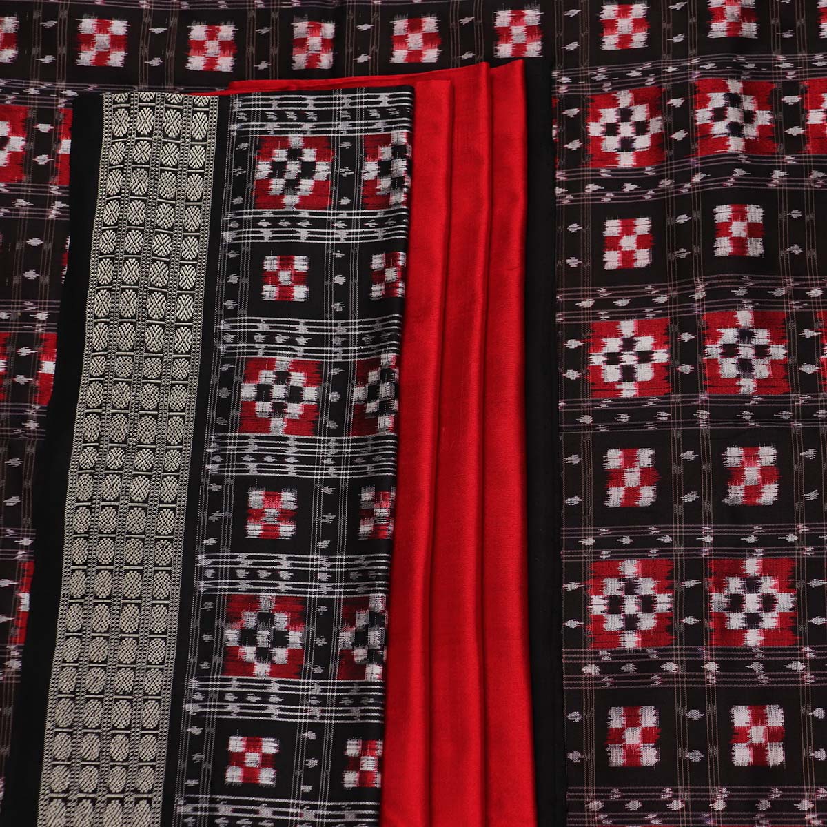 Handloom Sambalpuri Ikkat Silk Saree Handloom Saree_Sambalpuri Silk Priyadarshini Handloom