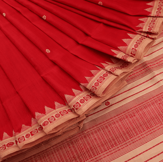 ହ୍ୟାଣ୍ଡଲୁମ୍ ବର୍ହମପୁର ରେଶମ ସାରି |