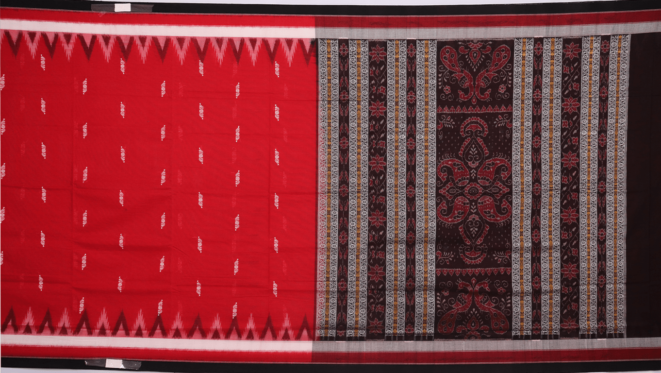 Handloom Bomkai Cotton Ikat Saree Handloom Saree_Cotton Priyadarshini Handloom 