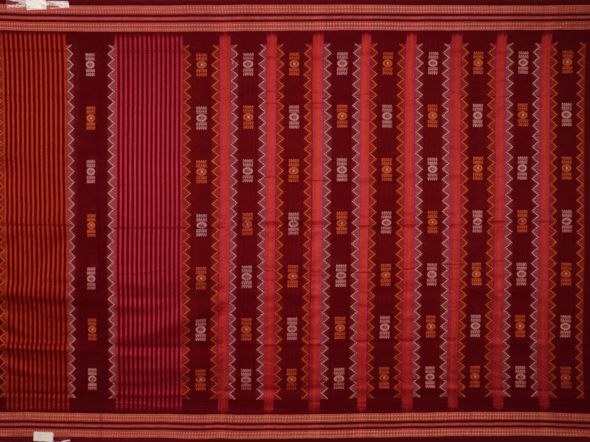 Handloom Bomkai Cotton Ikat Saree Handloom Saree_Cotton Priyadarshini Handloom 