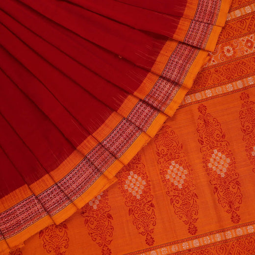 ହ୍ୟାଣ୍ଡଲୁମ୍ ବମ୍କାଇ କଟନ୍ ଇକାଟ ସାରି |
