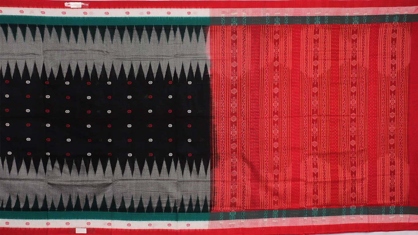 Handloom Bomkai Cotton Ikat Saree Handloom Saree_Cotton Priyadarshini Handloom 