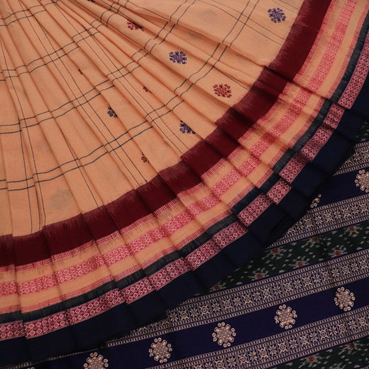 ହ୍ୟାଣ୍ଡଲୁମ୍ ବମ୍କାଇ କଟନ୍ ଇକାଟ ସାରି |