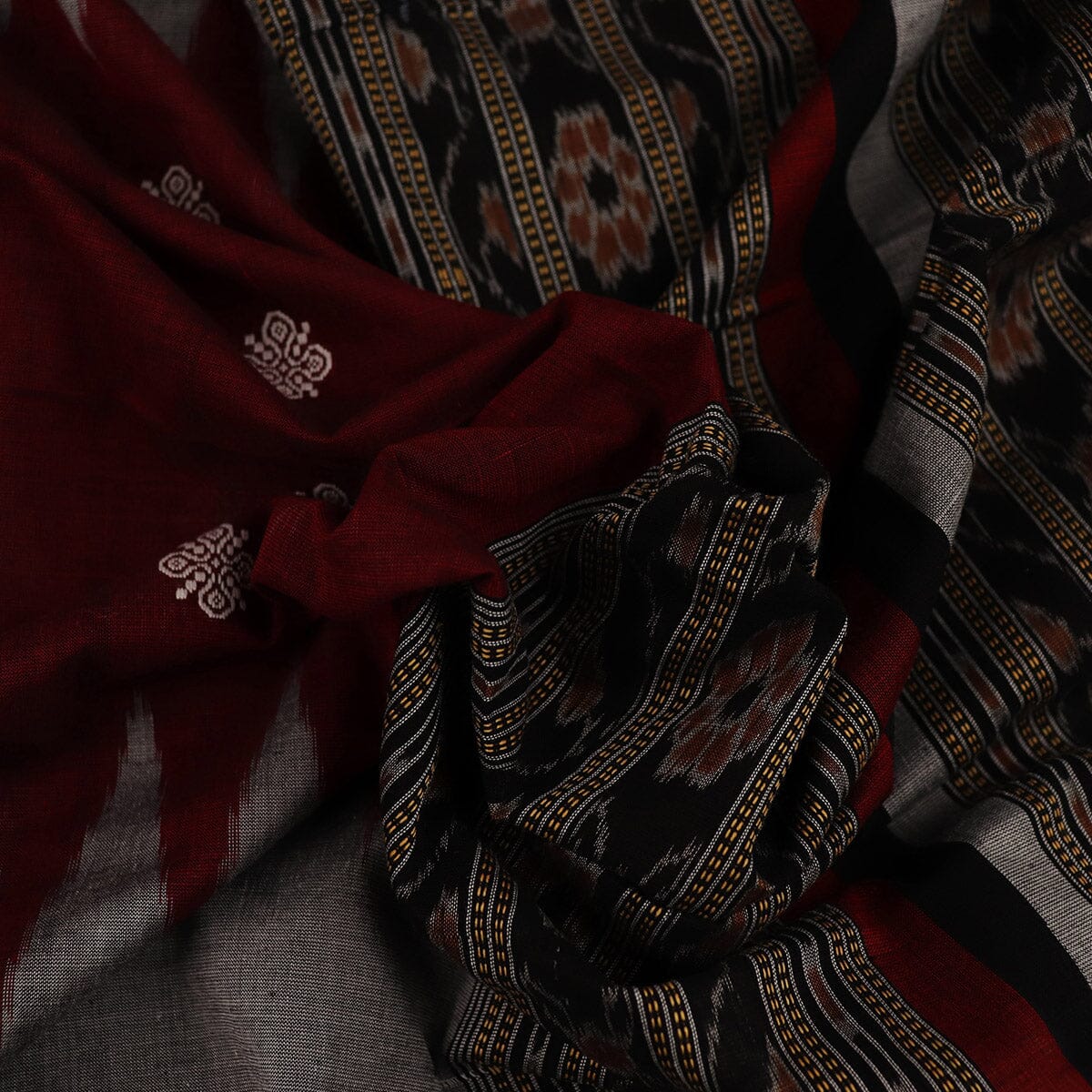 Handloom Bomkai Cotton Ikat Saree Handloom Saree_Cotton Priyadarshini Handloom 
