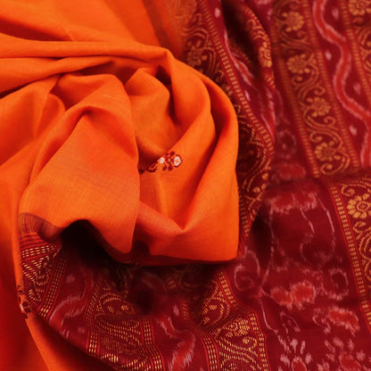 Handloom Bomkai Cotton Ikat Saree Handloom Saree_Cotton Priyadarshini Handloom 
