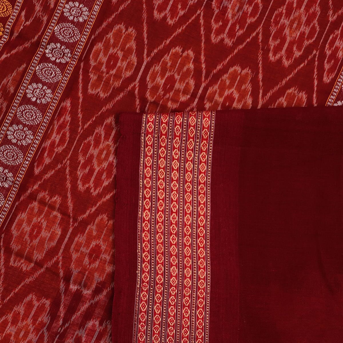 Handloom Bomkai Cotton Ikat Saree Handloom Saree_Cotton Priyadarshini Handloom 