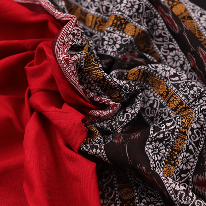 Handloom Bomkai Cotton Ikat Saree Handloom Saree_Cotton Priyadarshini Handloom 