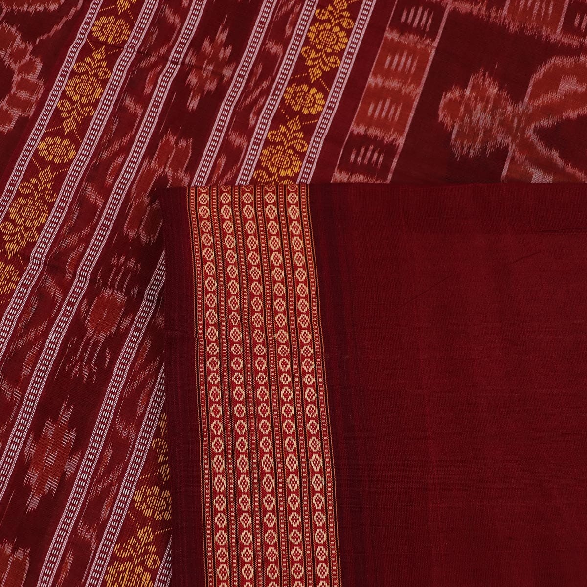 Handloom Bomkai Cotton Ikat Saree Handloom Saree_Cotton Priyadarshini Handloom 