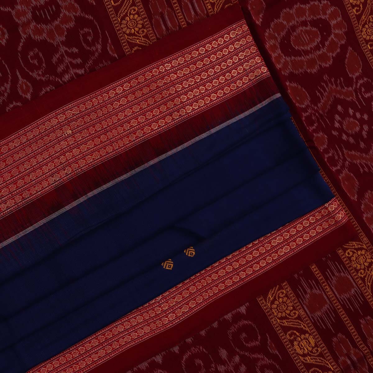 Handloom Bomkai Cotton Ikat Saree Handloom Saree_Cotton Priyadarshini Handloom 