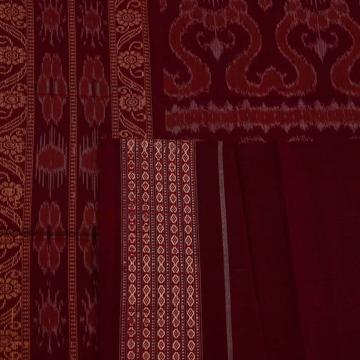 Handloom Bomkai Cotton Ikat Saree Handloom Saree_Cotton Priyadarshini Handloom 