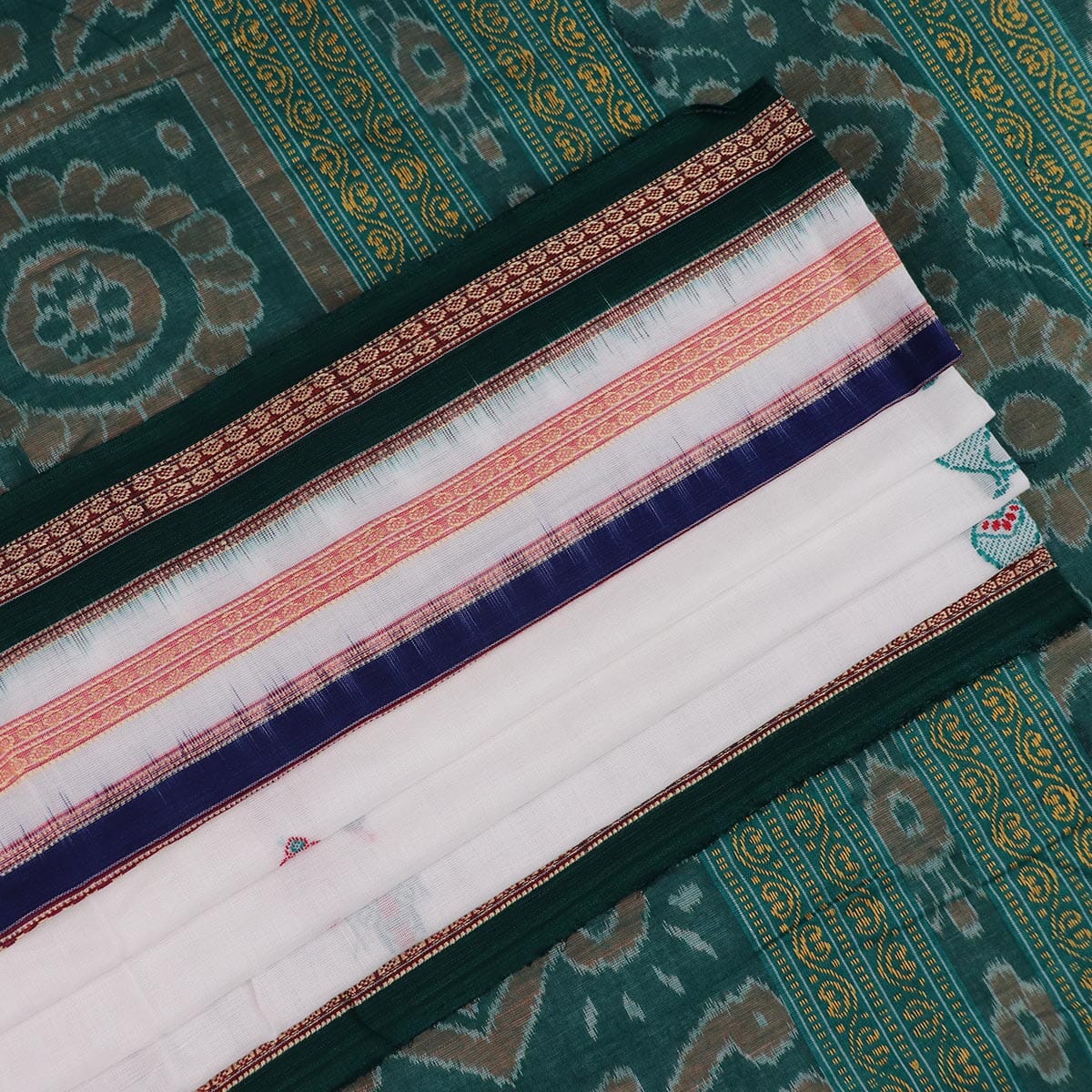 Handloom Bomkai Cotton Ikat Saree Handloom Saree_Cotton Priyadarshini Handloom 