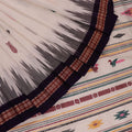 Handloom Bomkai Cotton Ikat Saree