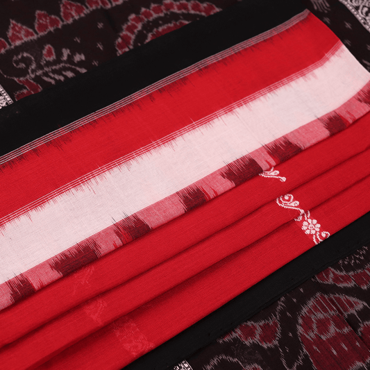 Handloom Bomkai Cotton Ikat Saree Handloom Saree_Cotton Priyadarshini Handloom 