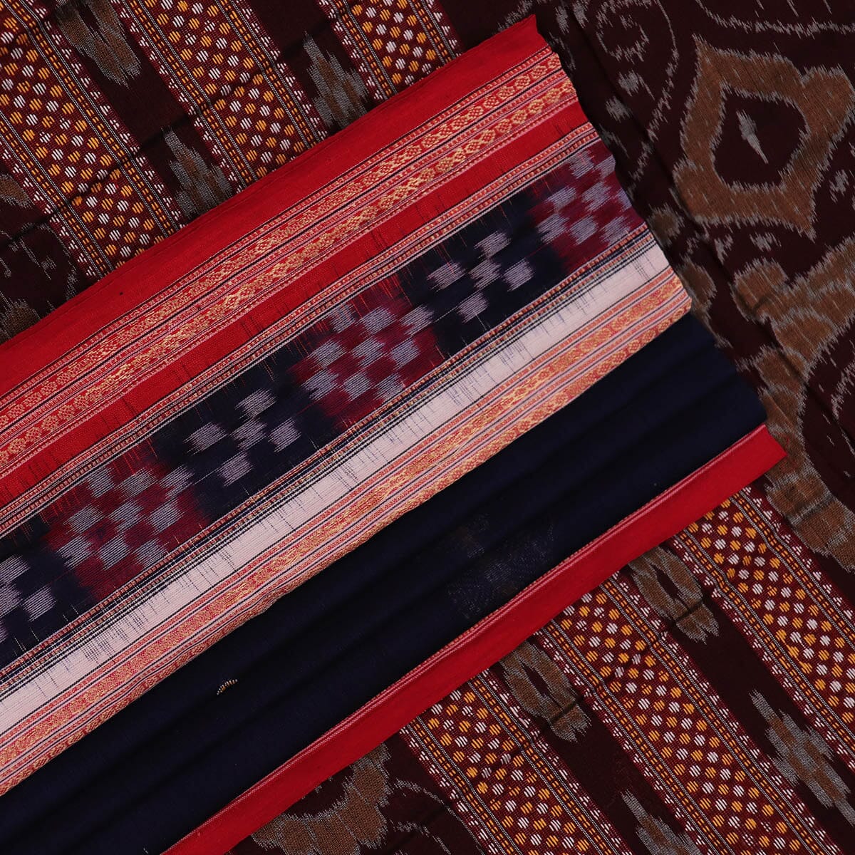 Handloom Bomkai Cotton Ikat Saree Handloom Saree_Cotton Priyadarshini Handloom 
