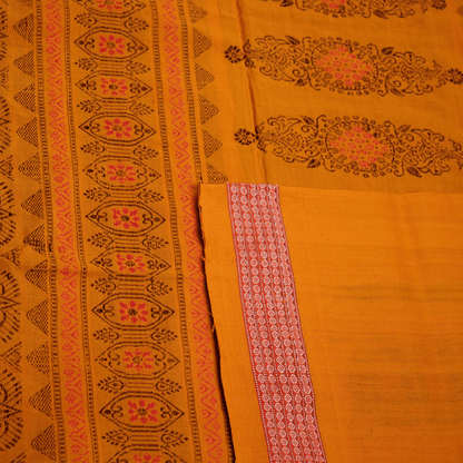 Handloom Bomkai Cotton Ikkat Saree Handloom Saree_Cotton Priyadarshini Handloom 