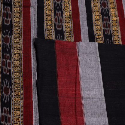 Handloom Bomkai Cotton Ikkat Saree Handloom Saree_Cotton Priyadarshini Handloom 