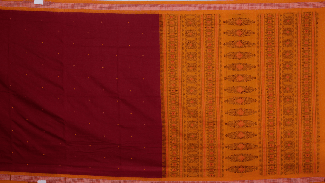 Handloom Bomkai Cotton Ikkat Saree Handloom Saree_Cotton Priyadarshini Handloom 