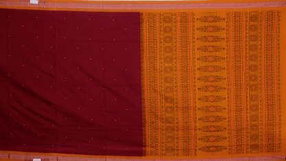 Handloom Bomkai Cotton Ikkat Saree Handloom Saree_Cotton Priyadarshini Handloom 