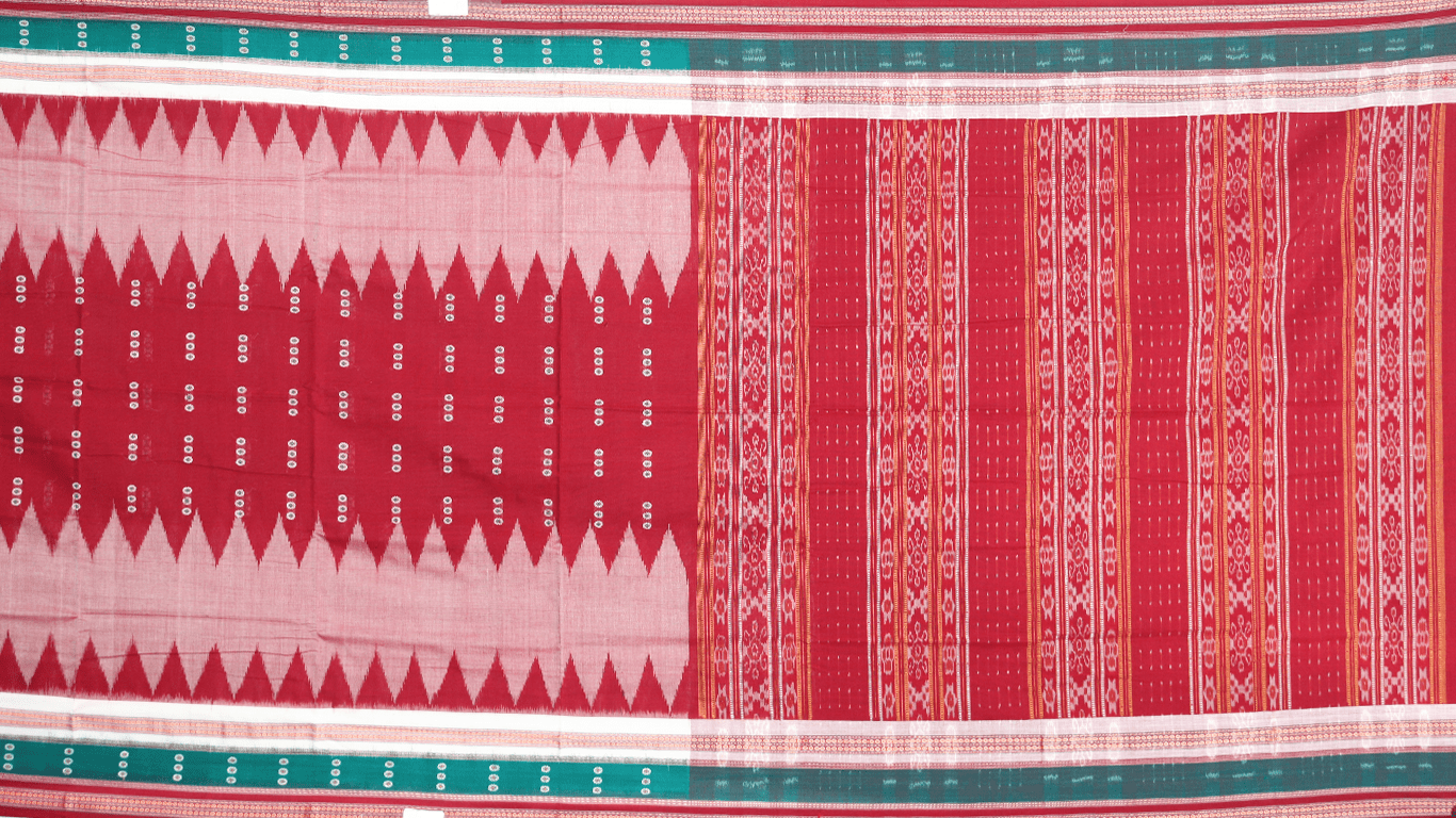 Handloom Bomkai Cotton Ikkat Saree Handloom Saree_Cotton Priyadarshini Handloom 