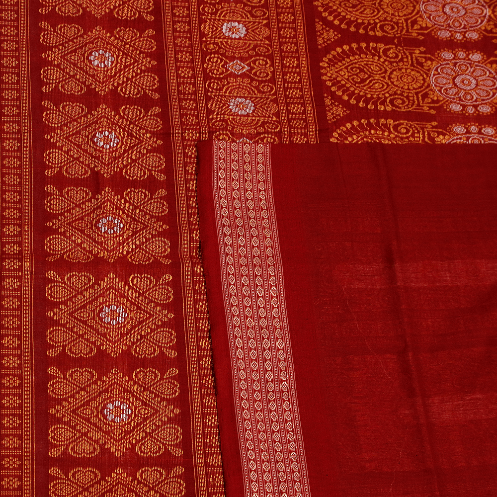 Handloom Bomkai Cotton Ikkat Saree Handloom Saree_Cotton Priyadarshini Handloom 